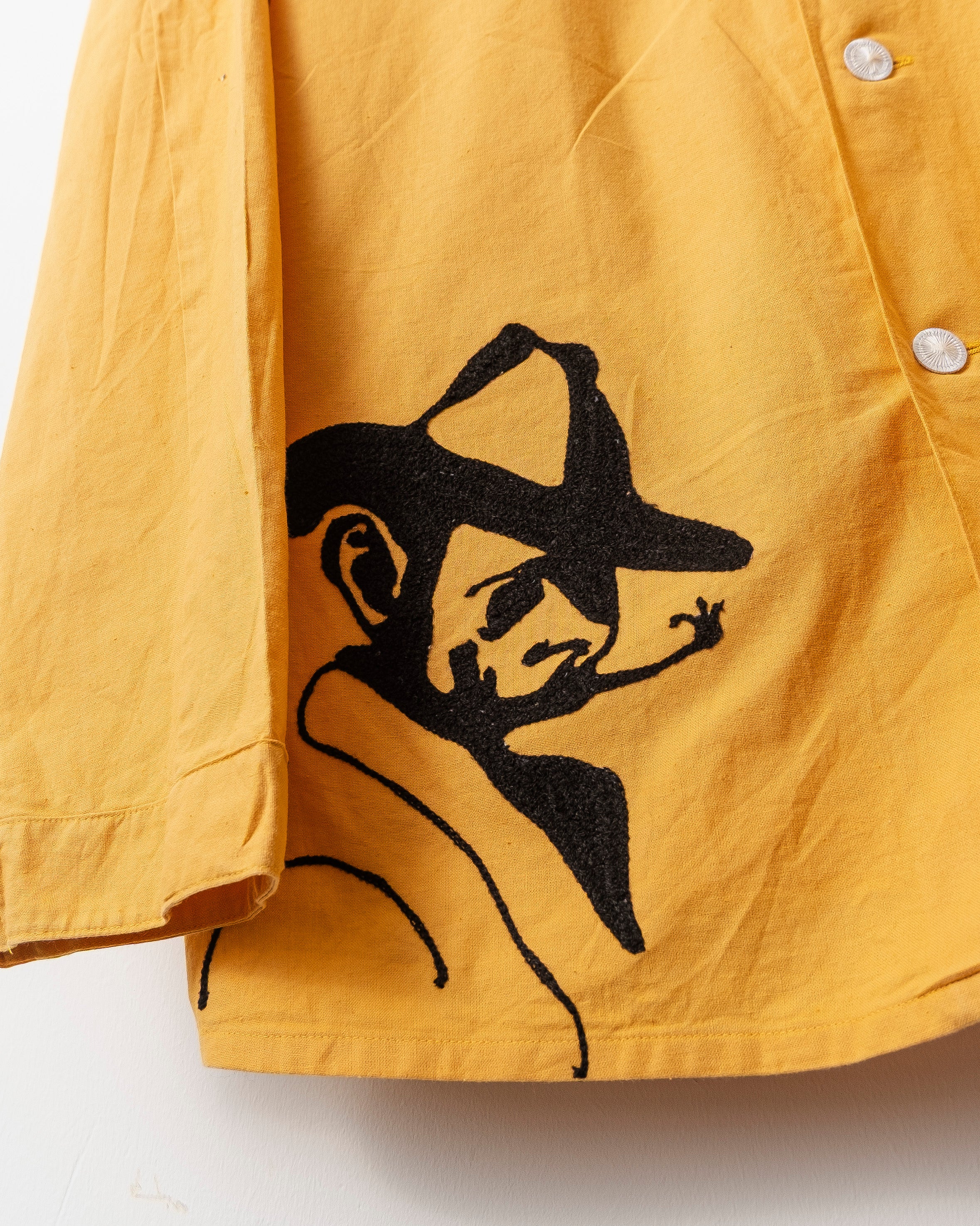 Rust Orange Army Pyjama Top / COWBOY /