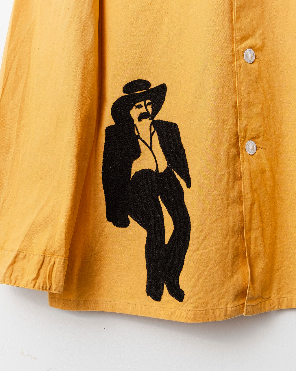 Rust Orange Army Pyjama Top / COWBOY /