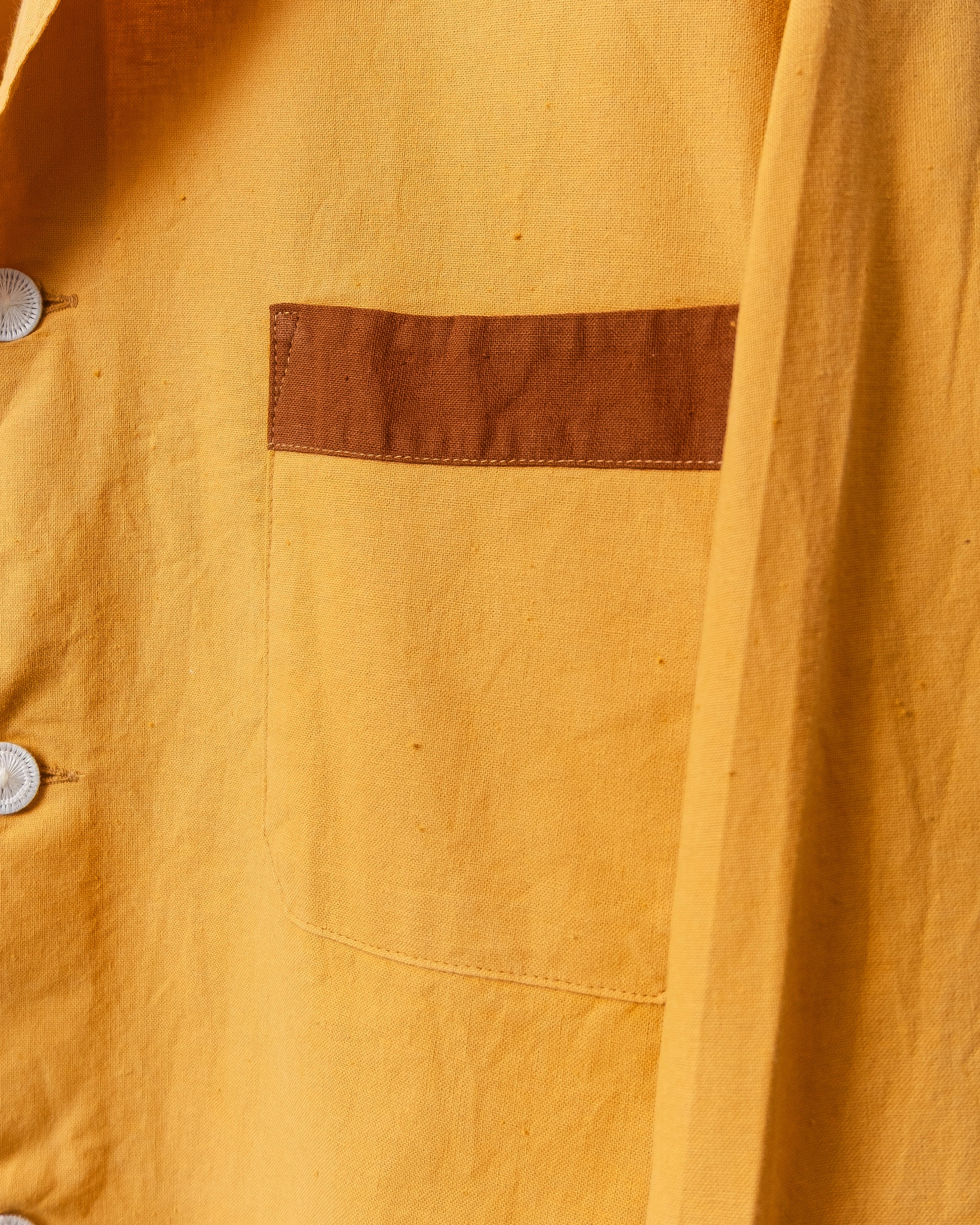 Rust Orange Army Pyjama Top / COWBOY /