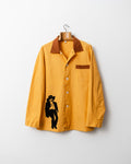 Rust Orange Army Pyjama Top / COWBOY /