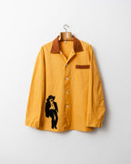 Rust Orange Army Pyjama Top / COWBOY /