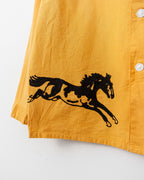 Rust Orange Army Pyjama Top / HORESE /
