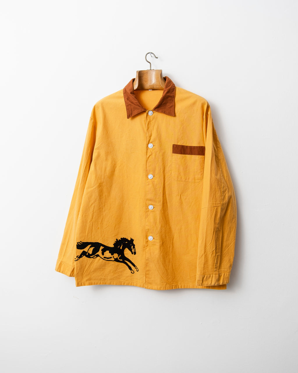 Rust Orange Army Pyjama Top / HORESE /