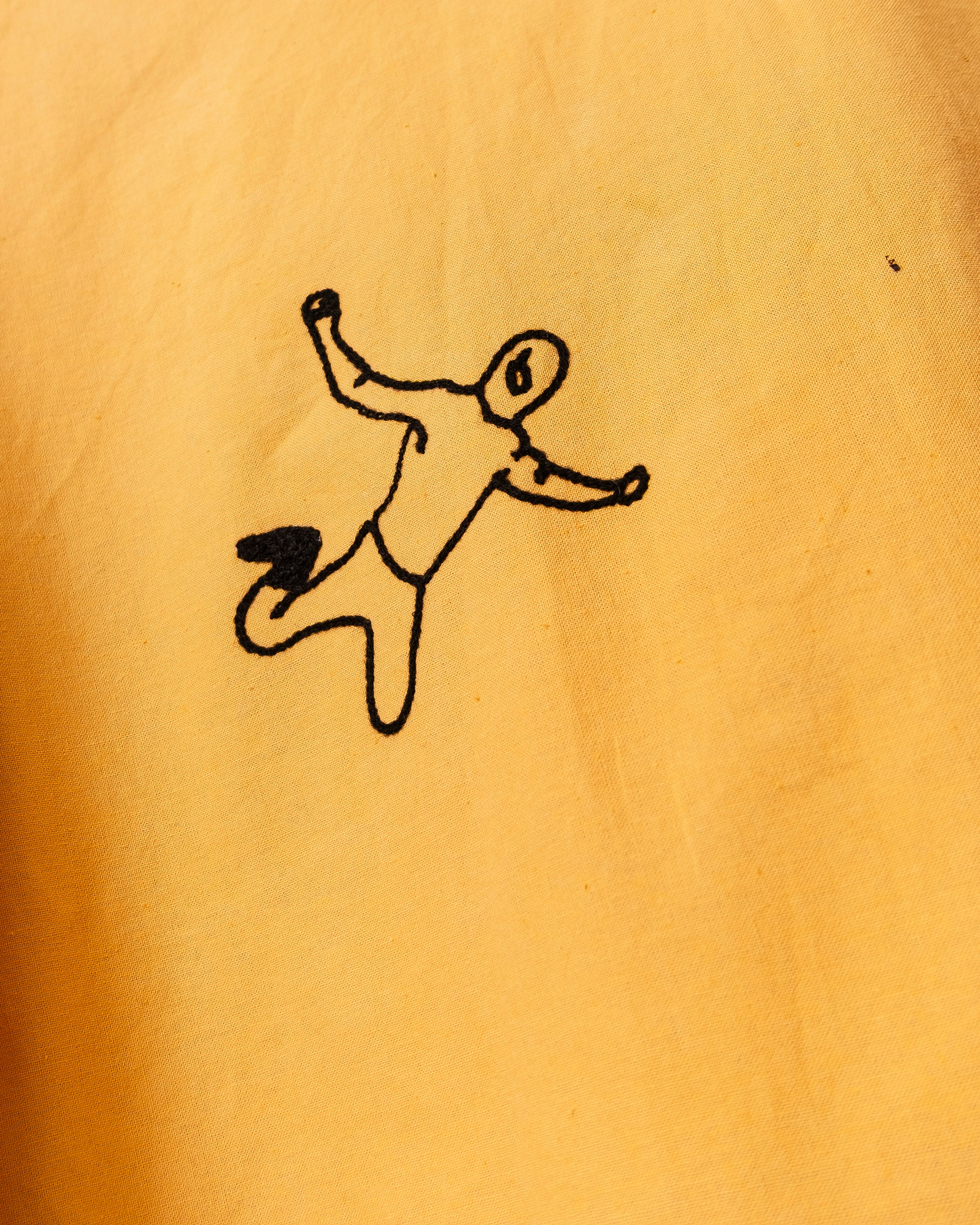 Rust Orange Army Pyjama Top / LUCHADOR /