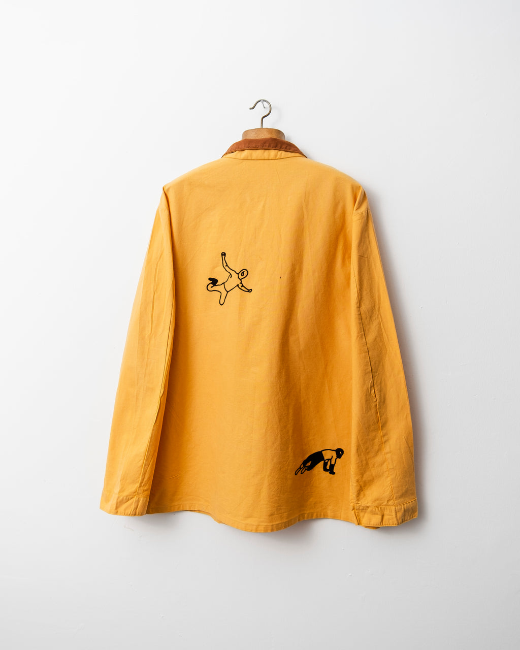 Rust Orange Army Pyjama Top / LUCHADOR /