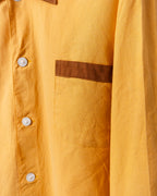 Rust Orange Army Pyjama Top / LUCHADOR /